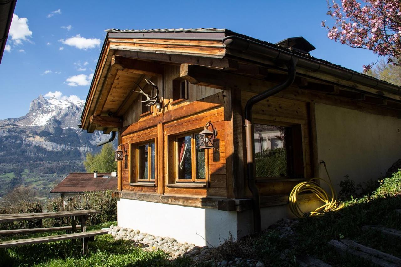 Chalet Cosy Proche Tramway Du Mont-Blanc Et Centre Saint-Gervais-les-Bains Exterior foto
