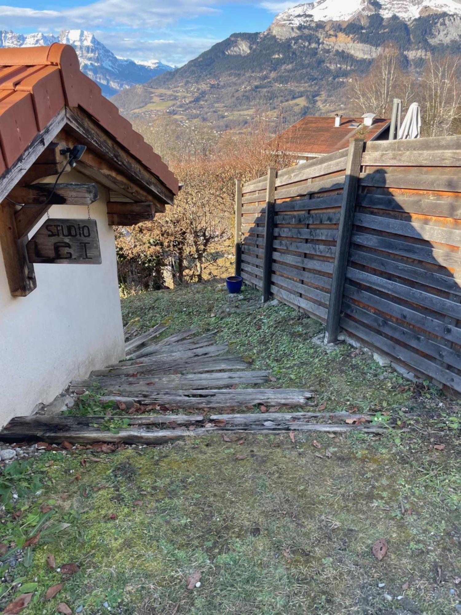 Chalet Cosy Proche Tramway Du Mont-Blanc Et Centre Saint-Gervais-les-Bains Exterior foto